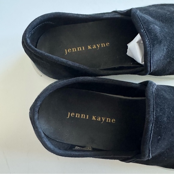 Jenni Kayne Black Slip- Ons Lounger Suede Sneakers Size 39 - Picture 7 of 11